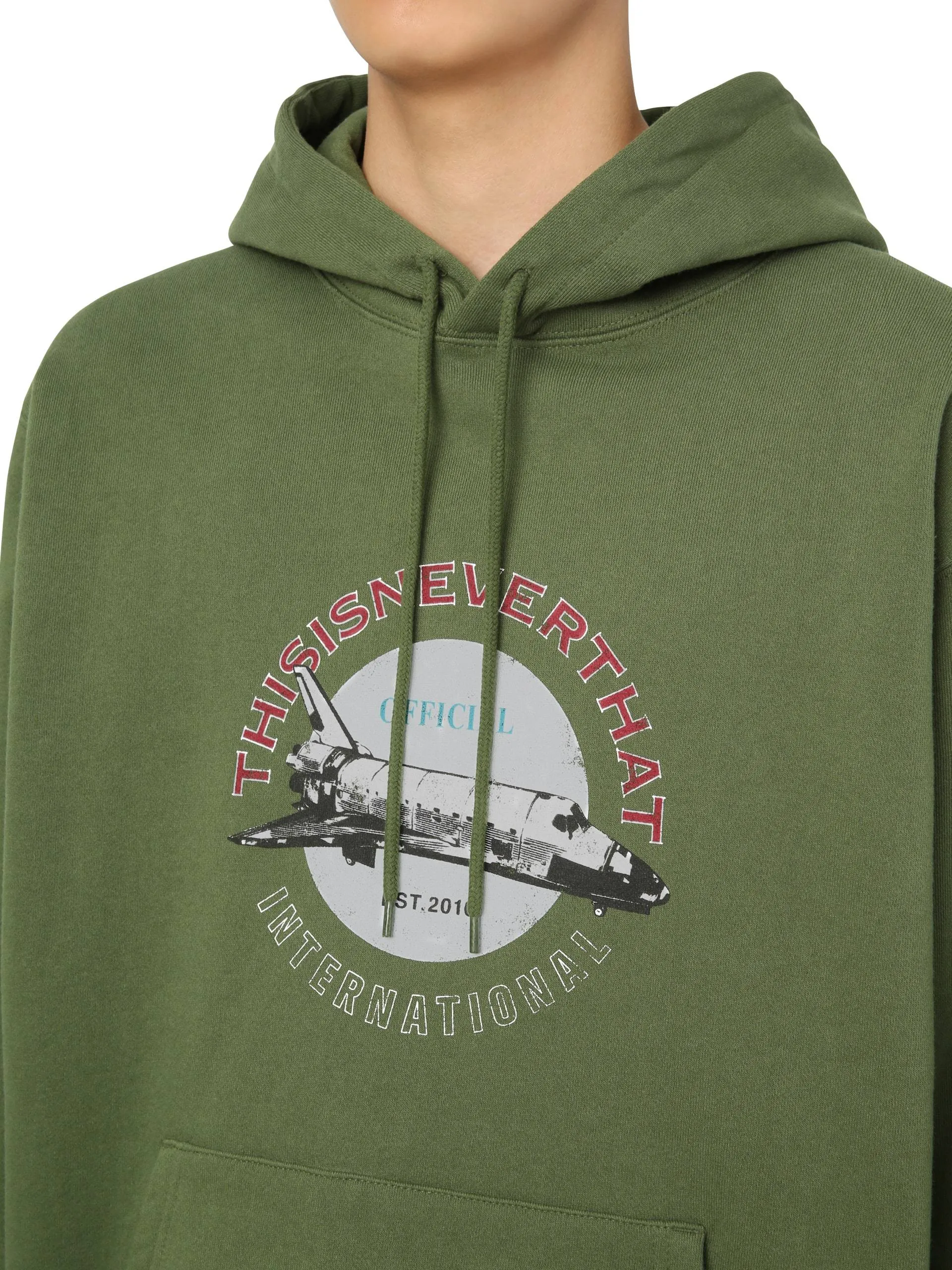 Spaceship Hooded Sweatshirt