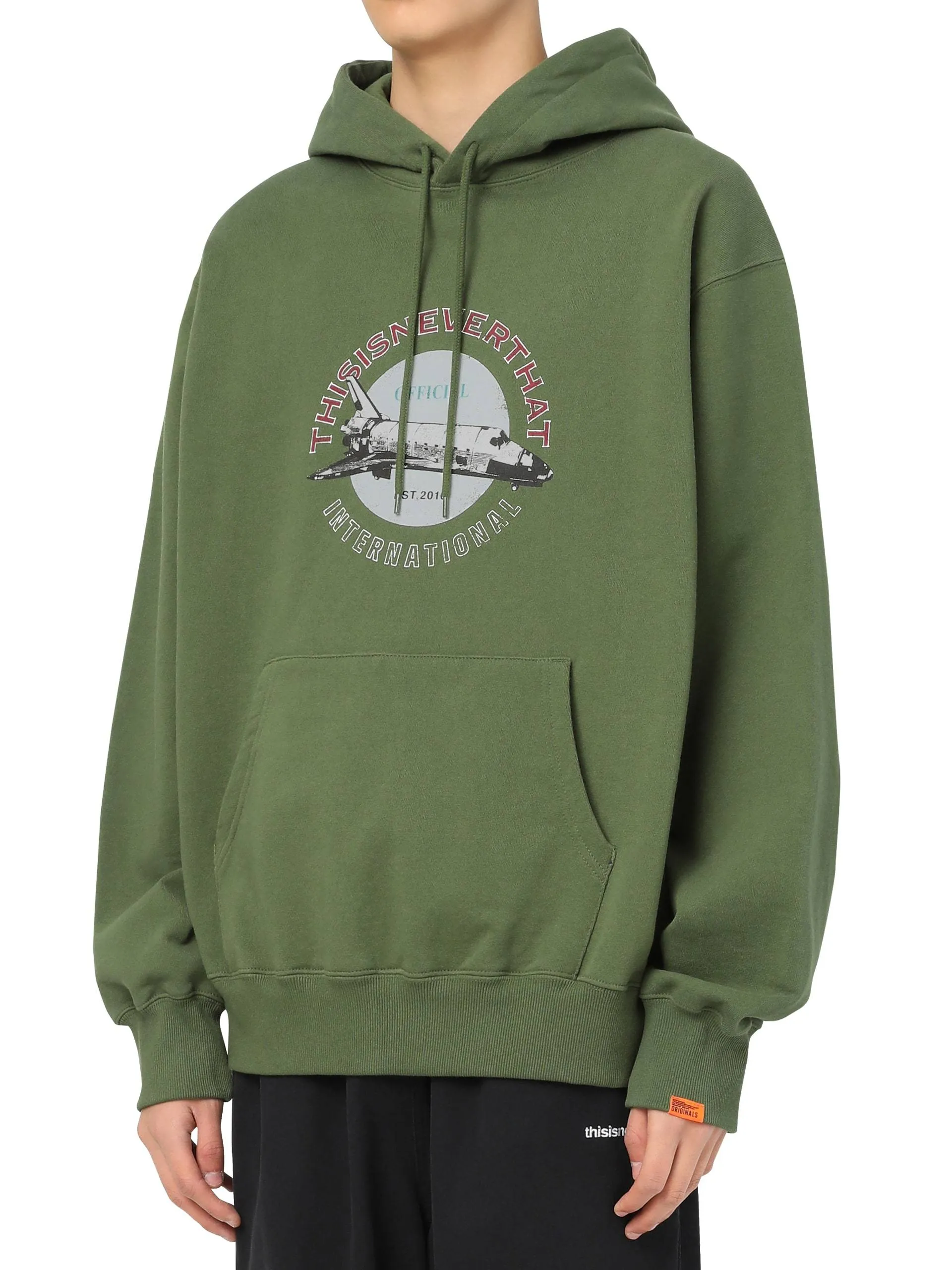 Spaceship Hooded Sweatshirt