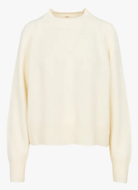 Suncoo Paulvar High Neck Pure Wool Jumper