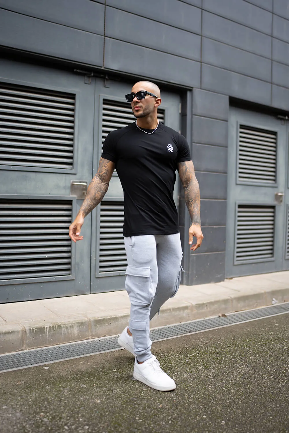 Tech Cargo Joggers - Grey