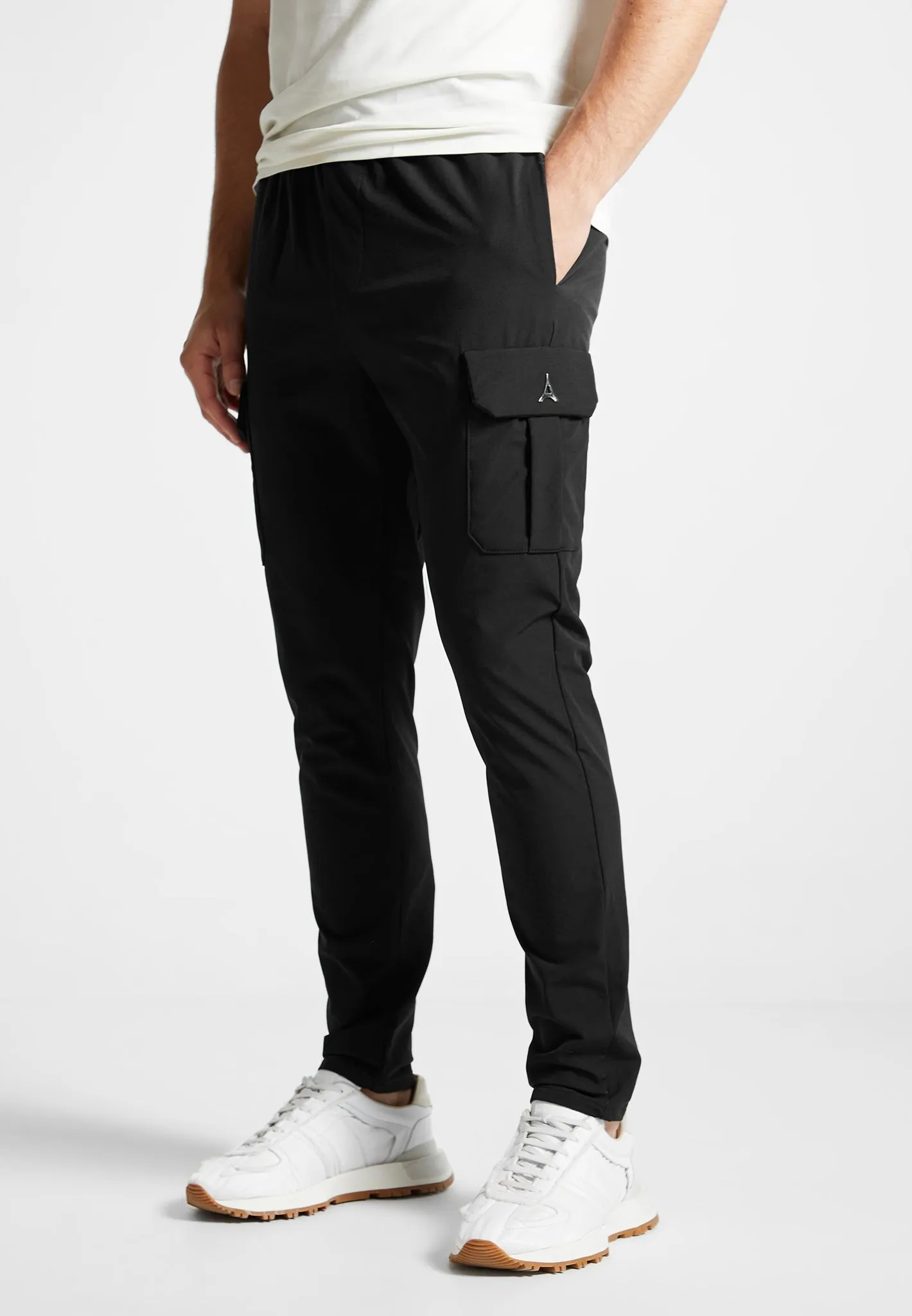 Technical Cargo Pants - Black