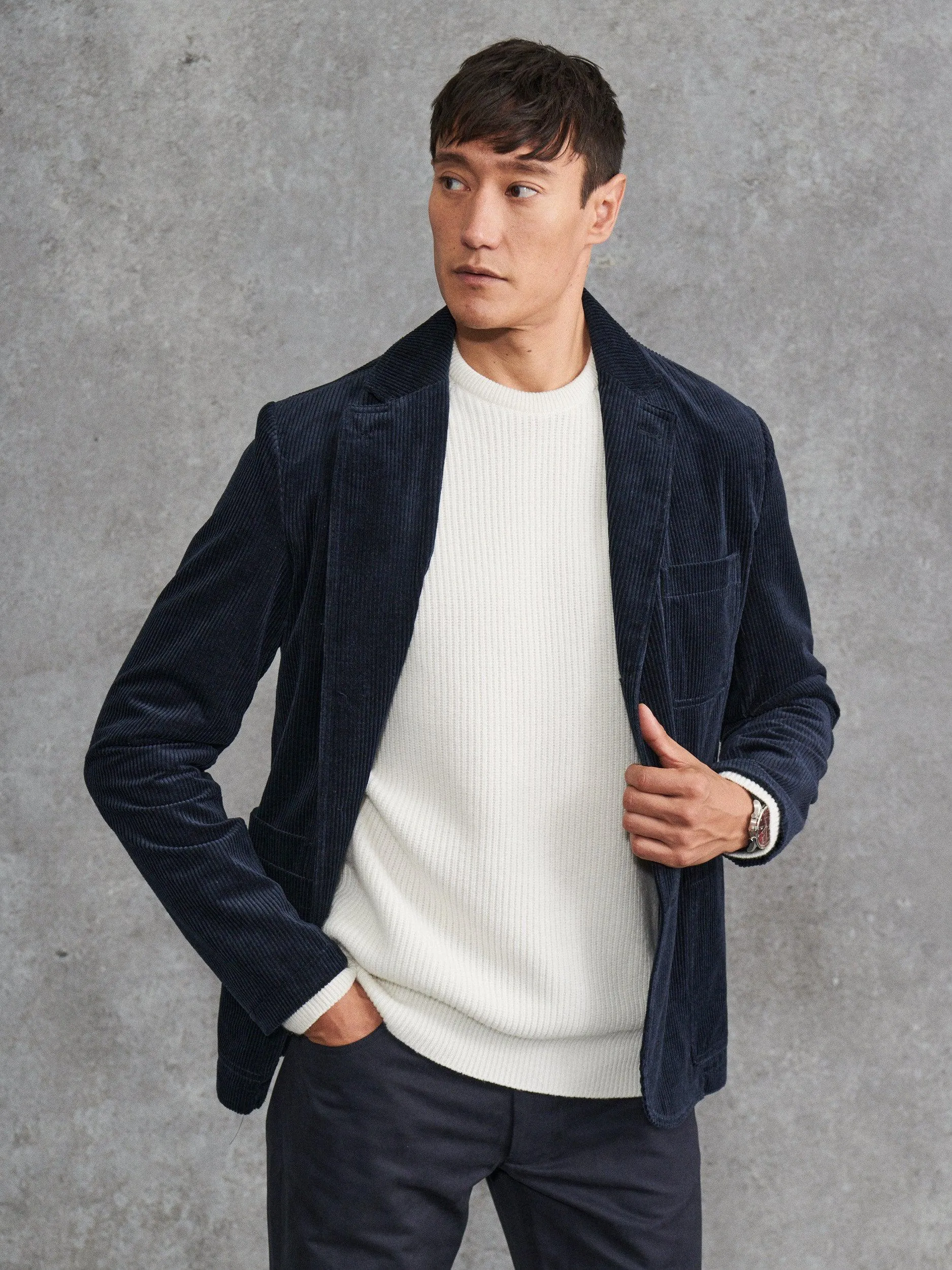 The Casual Cord Blazer