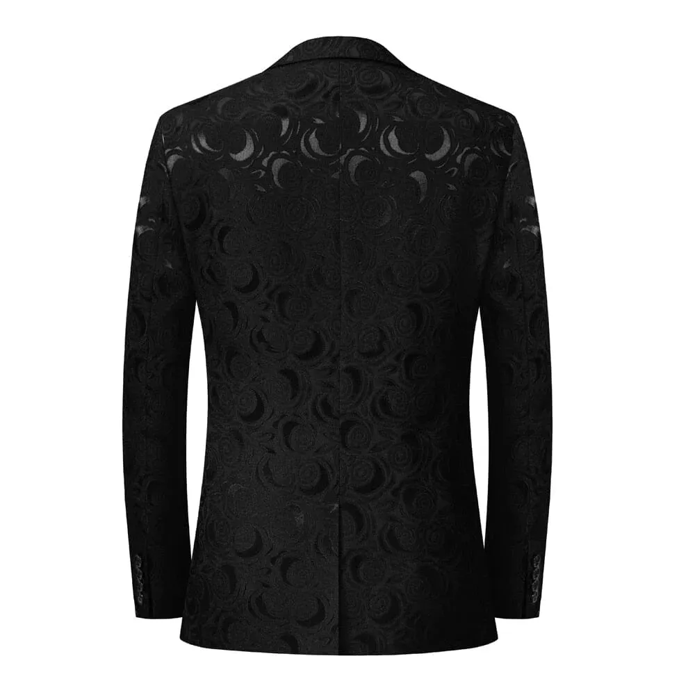 The Vance Jacquard Slim Fit Blazer Suit Jacket - Multiple Colors