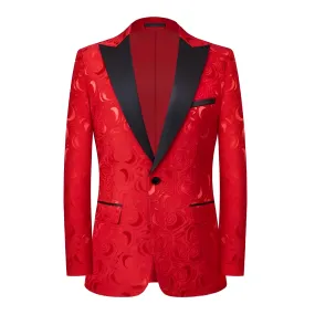 The Vance Jacquard Slim Fit Blazer Suit Jacket - Multiple Colors