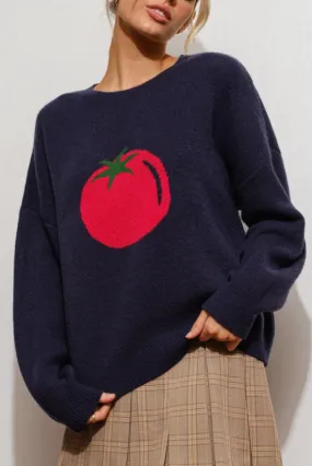 tomato sweater - navy