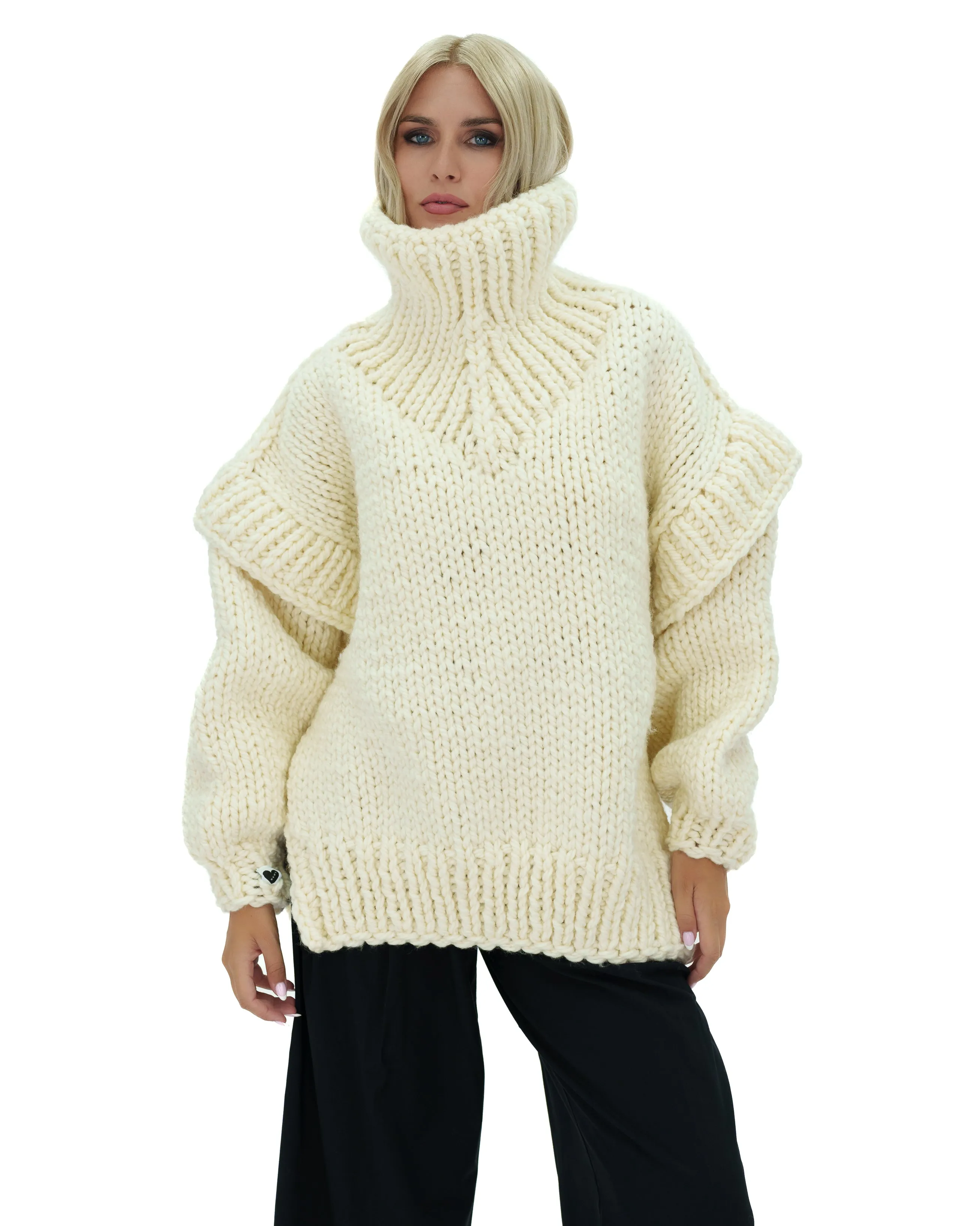 Turtle Rolled Neck Sweater