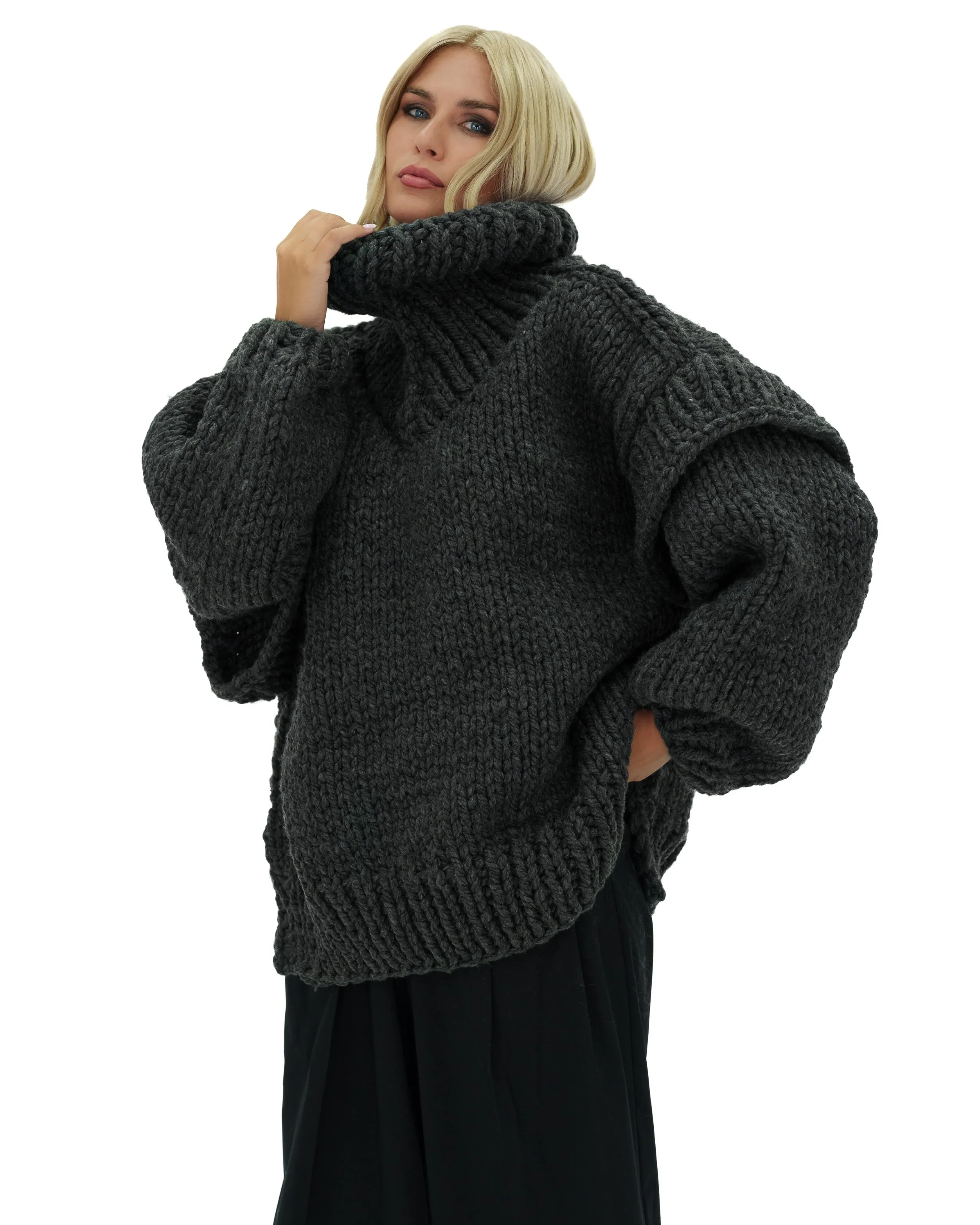 Turtle Rolled Neck Sweater