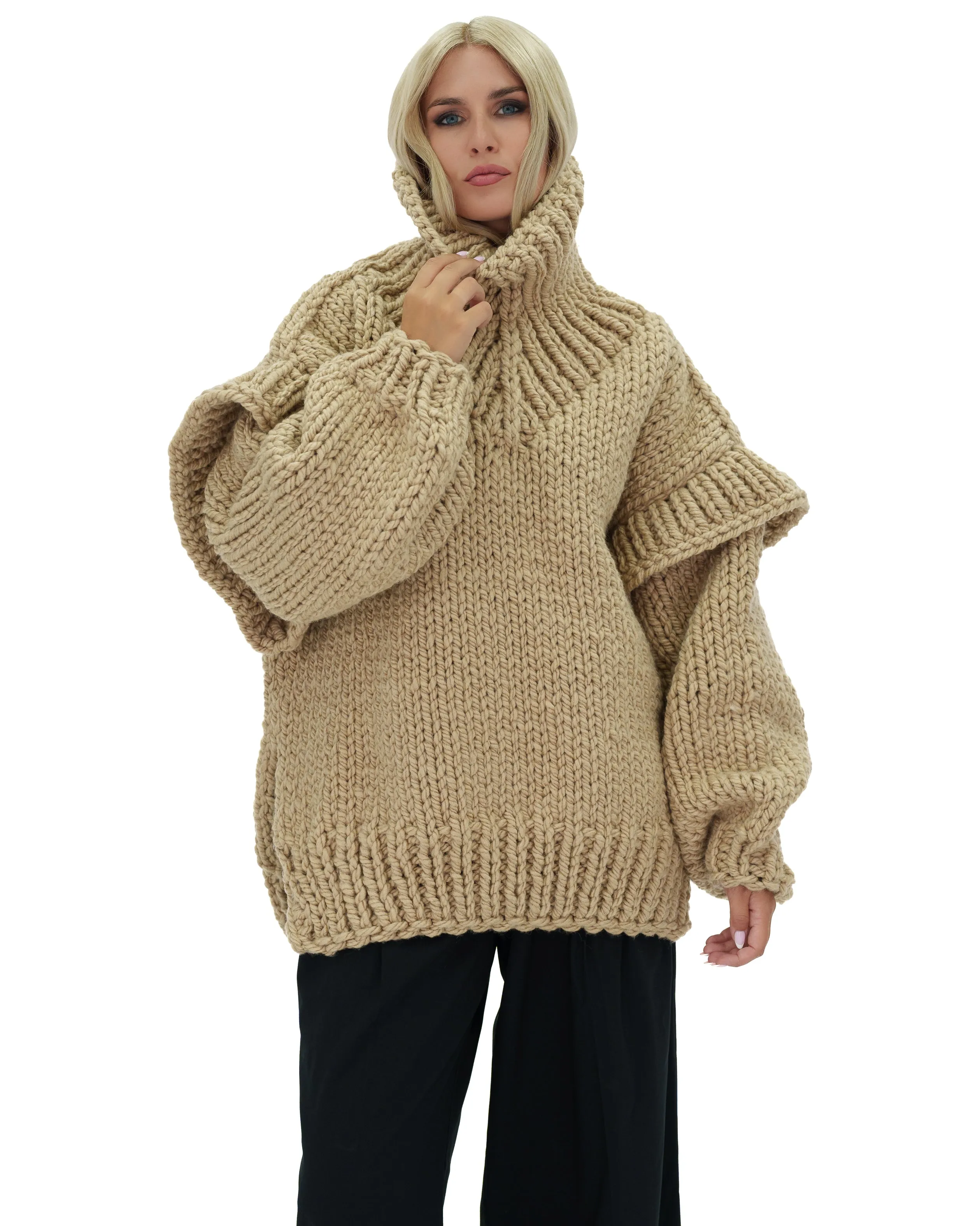 Turtle Rolled Neck Sweater