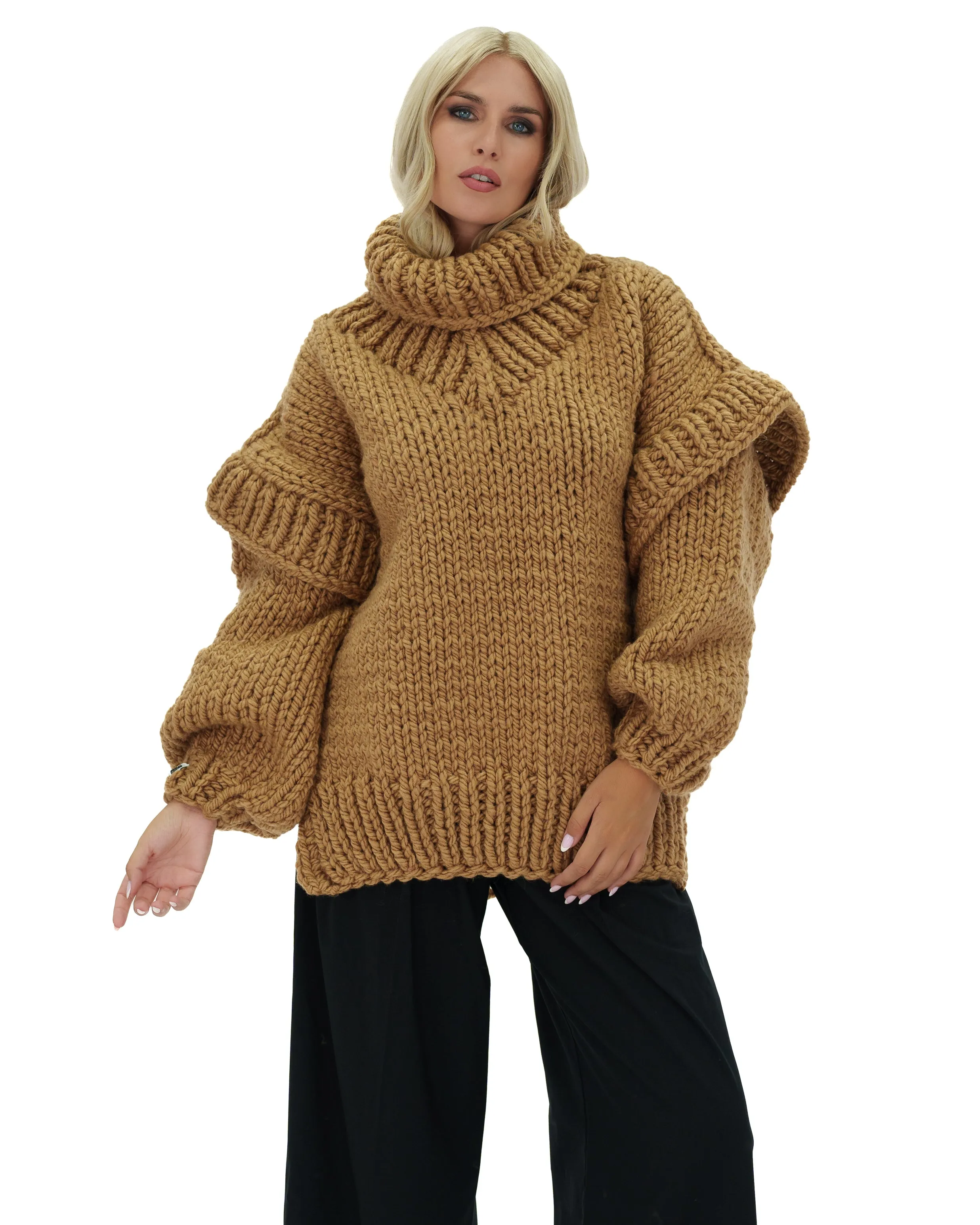 Turtle Rolled Neck Sweater