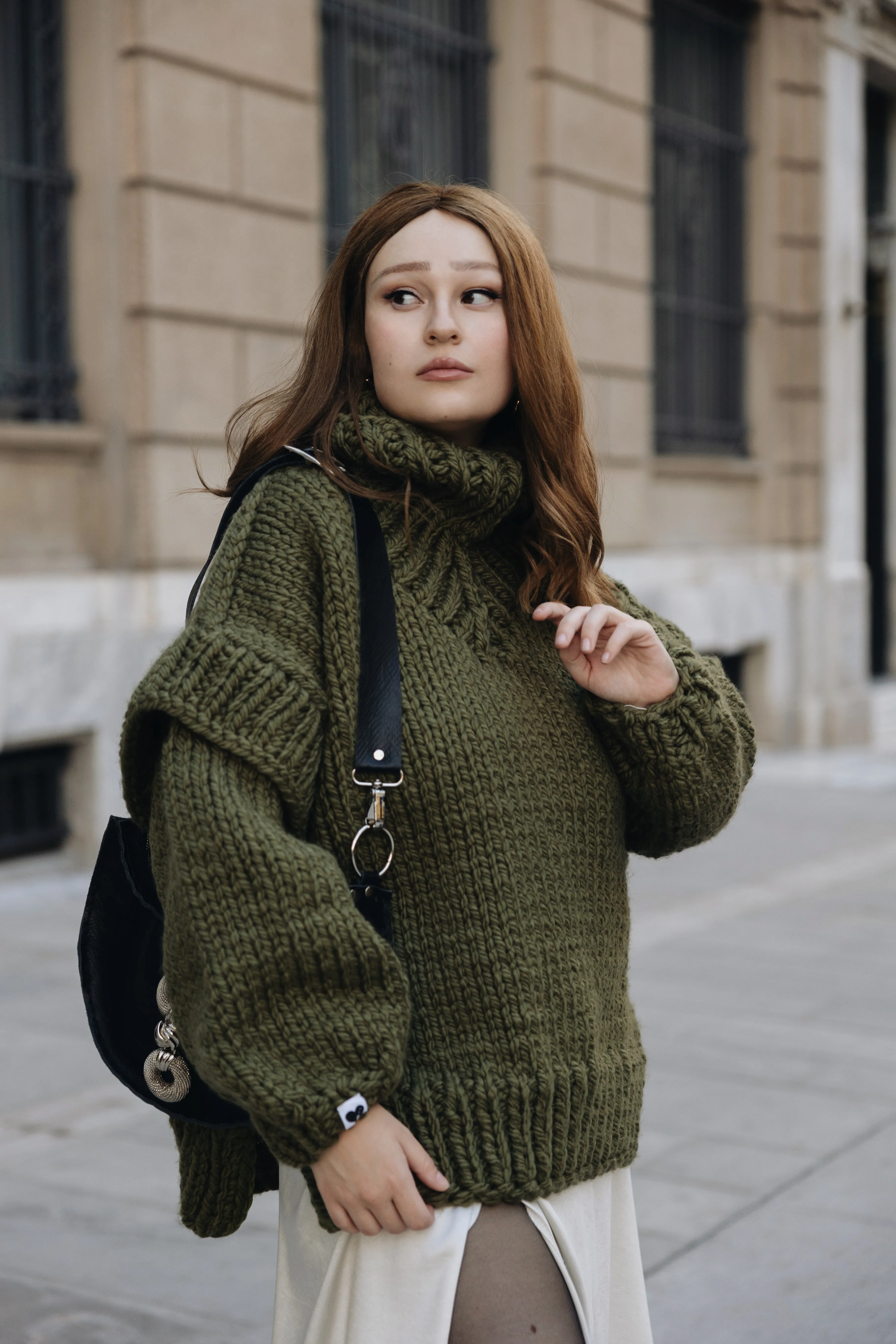 Turtle Rolled Neck Sweater