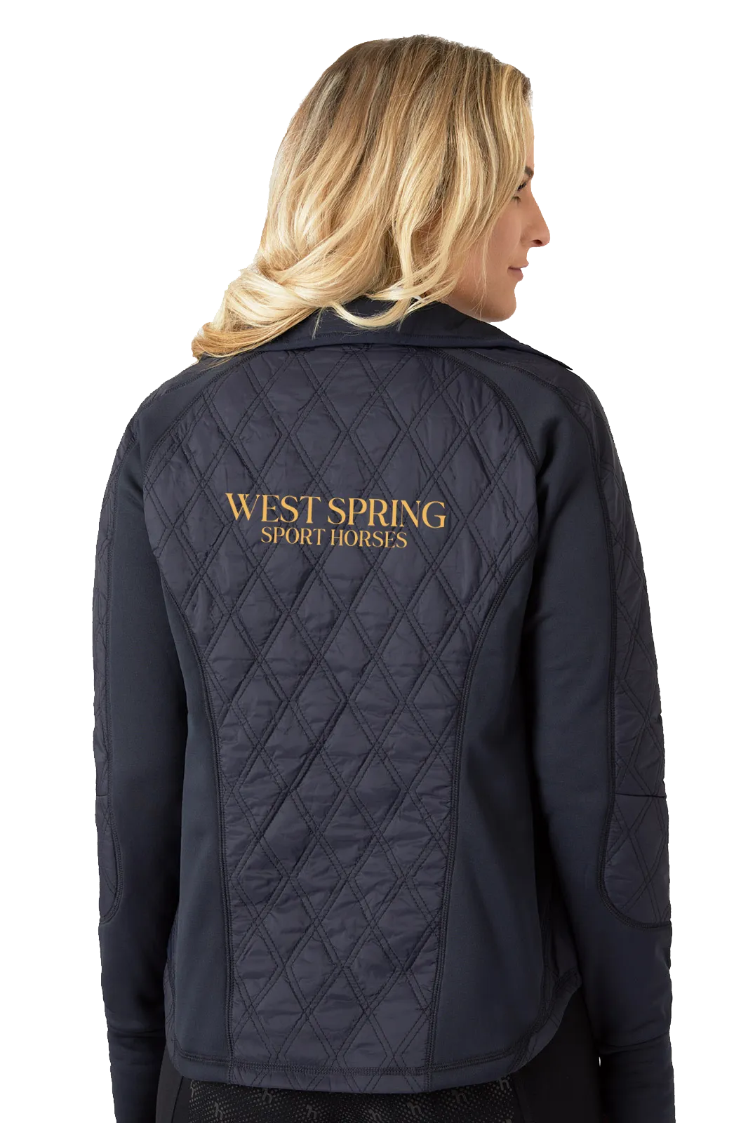 West Spring Sport Horses 'Zoe' Padded Jacket.