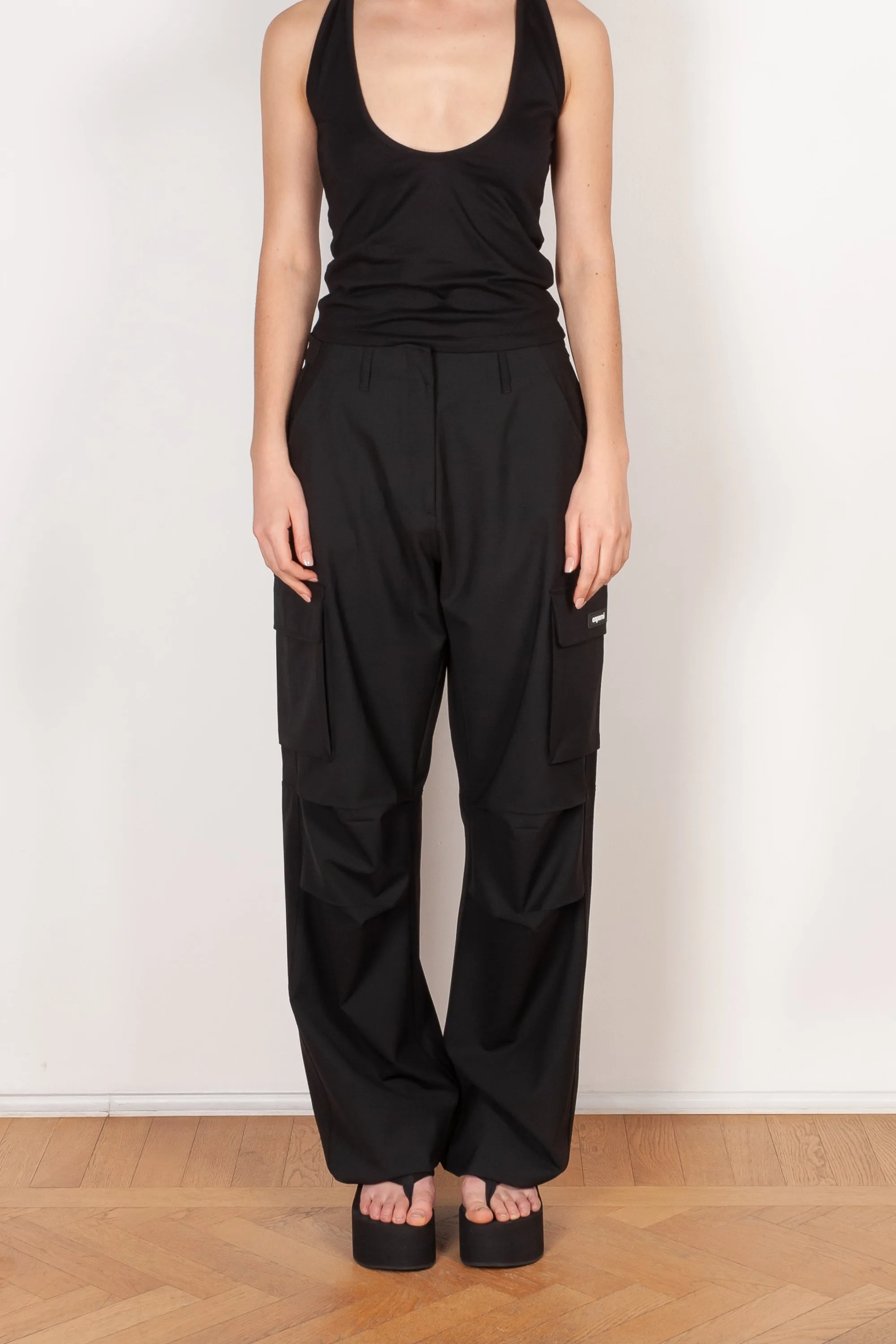 Wide Leg Cargo Pants