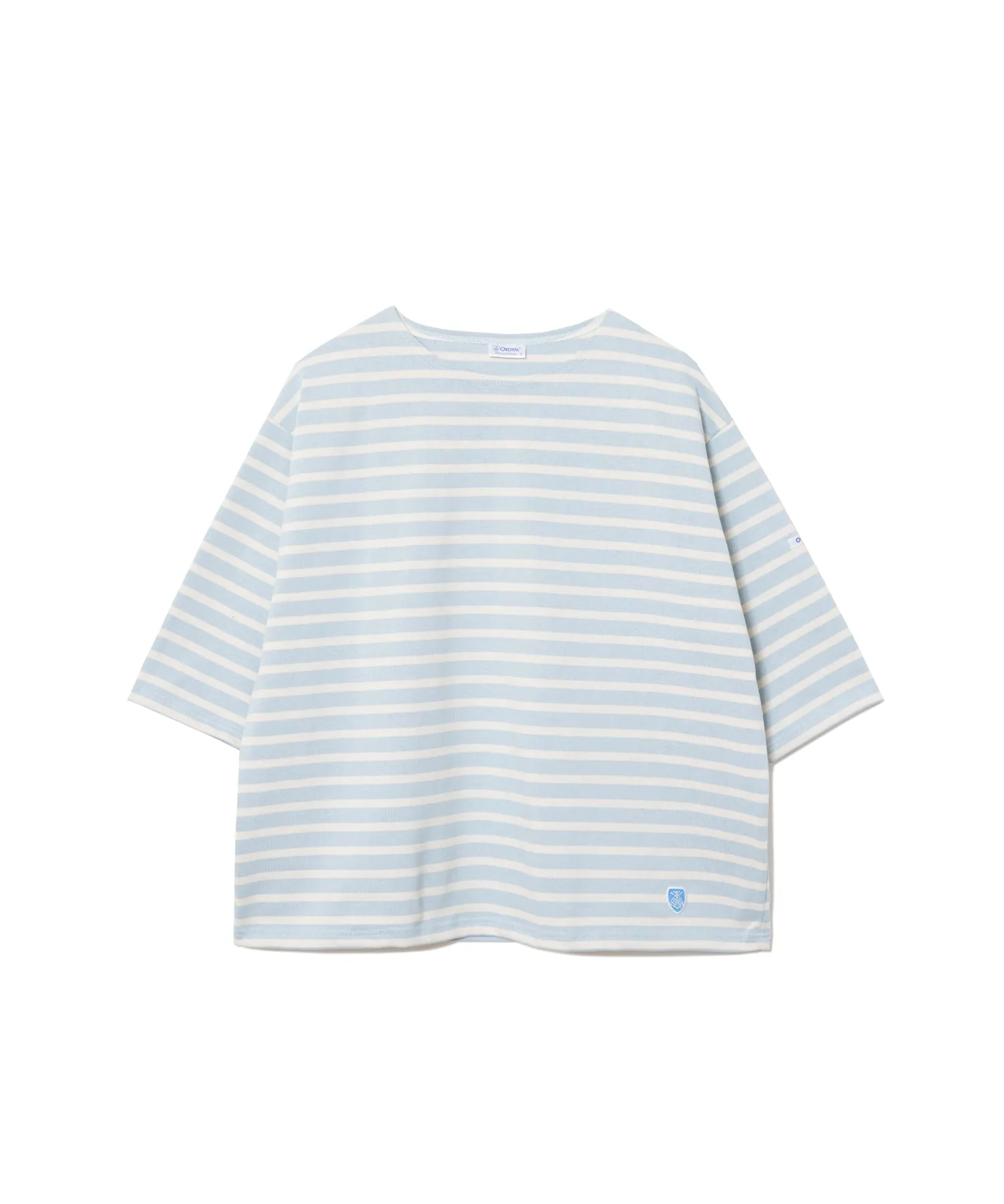 【WOMEN】ORCIVAL CREW NECK HALF SLEEVE PULLOVER