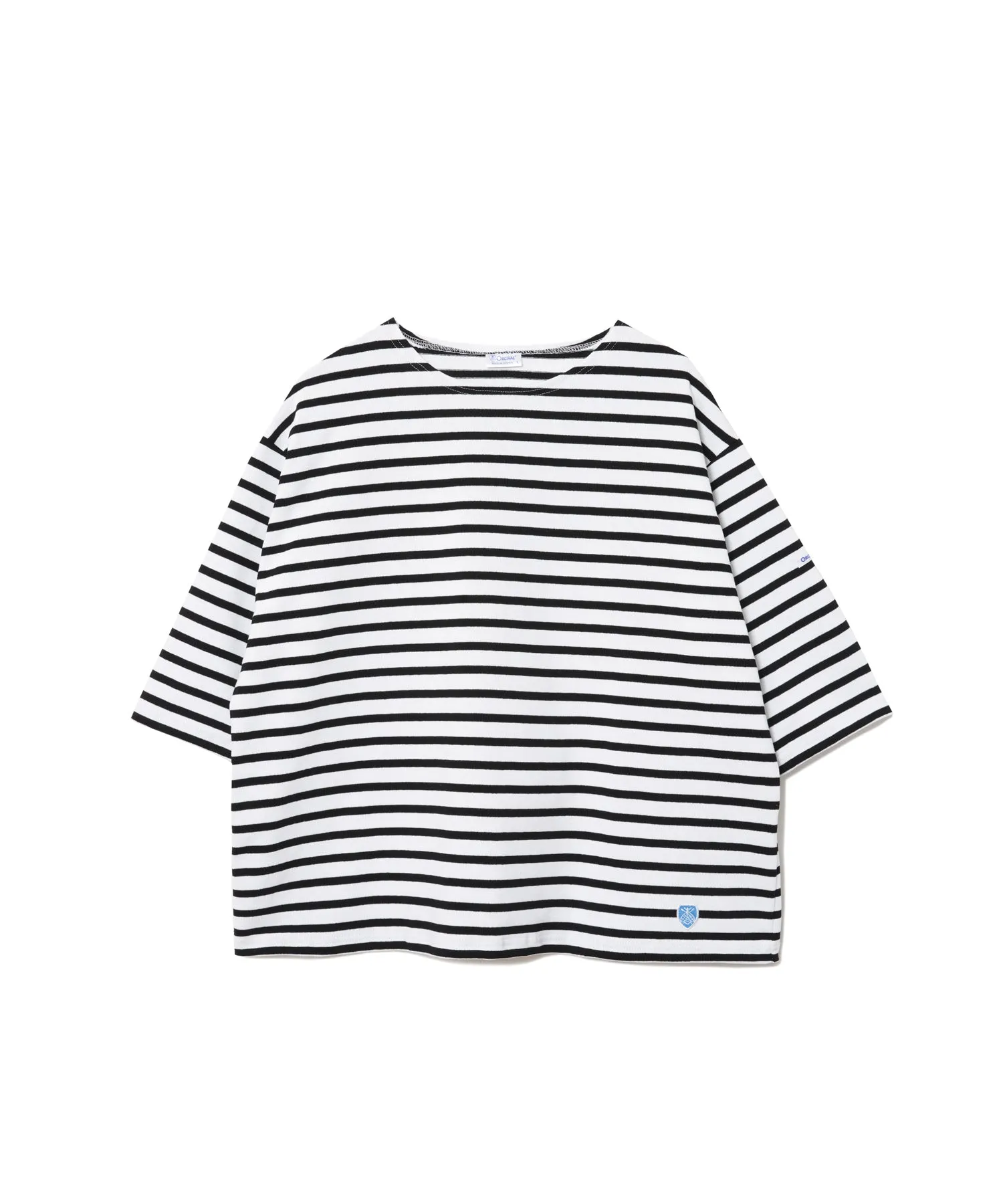 【WOMEN】ORCIVAL CREW NECK HALF SLEEVE PULLOVER