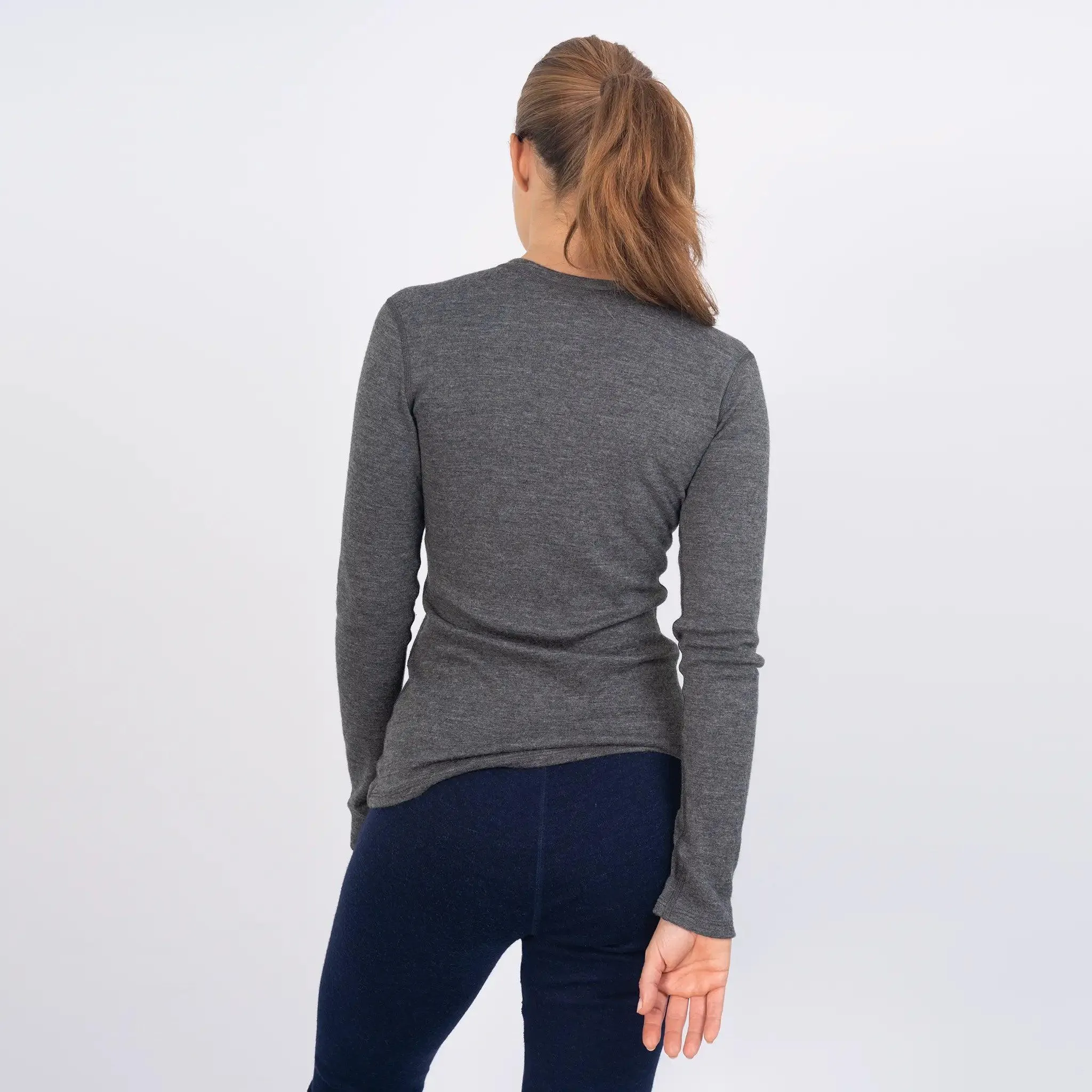 Women's Alpaca Wool Sweater: 300 Lightweight