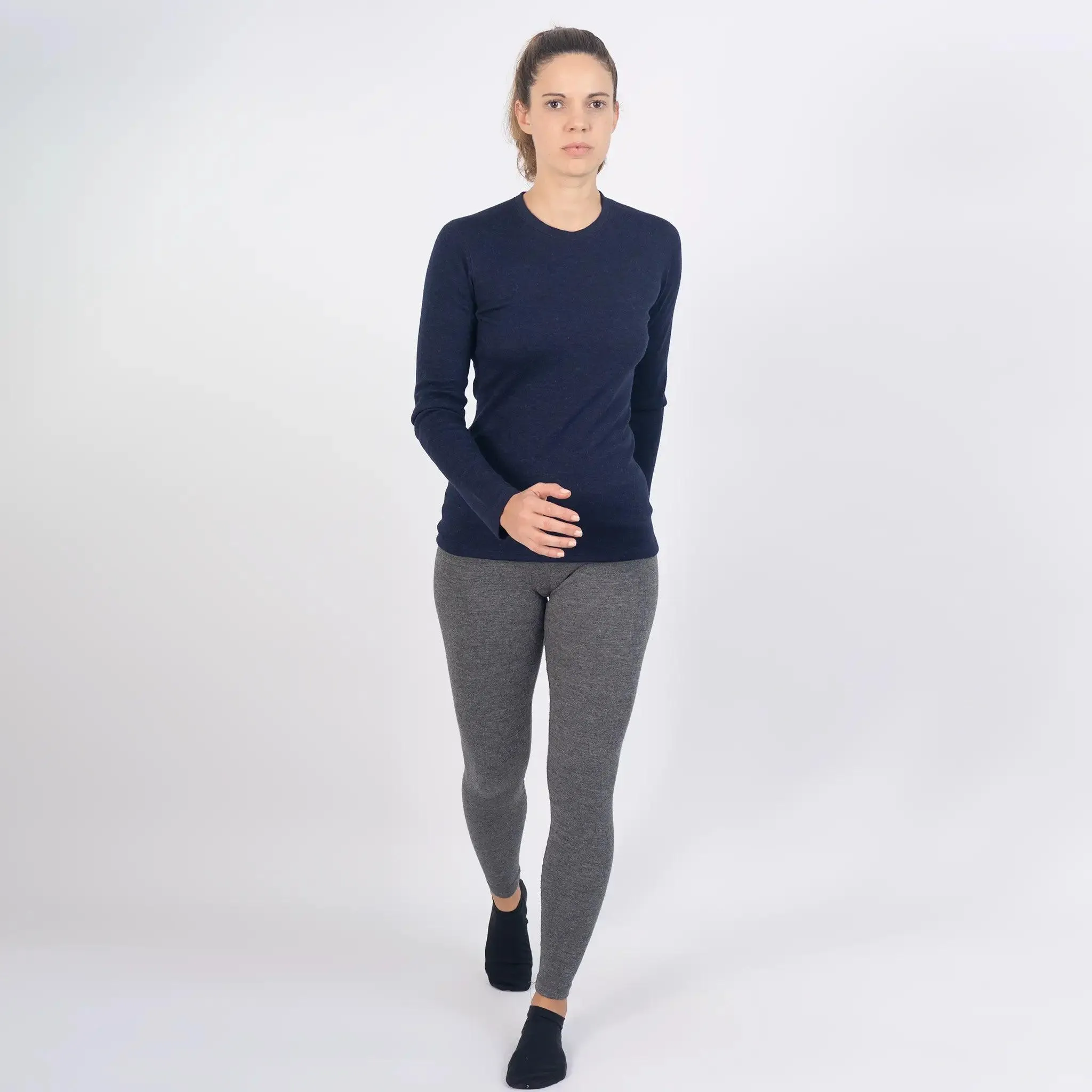 Women's Alpaca Wool Sweater: 300 Lightweight