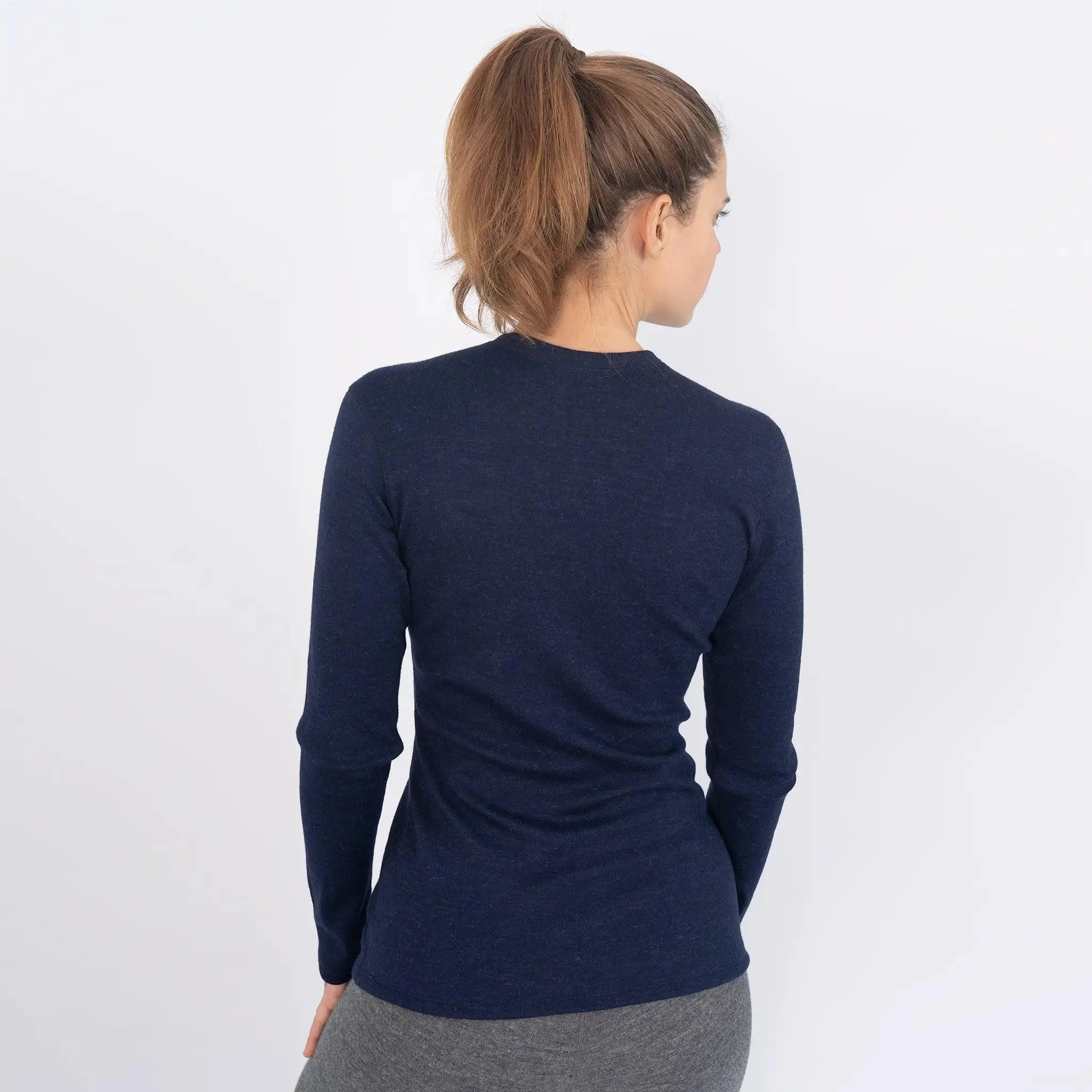 Women's Alpaca Wool Sweater: 300 Lightweight